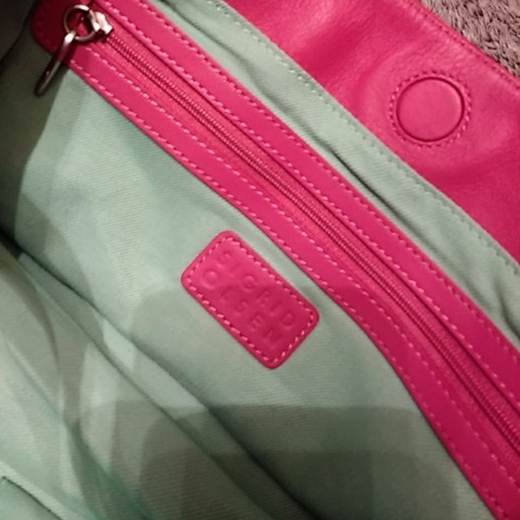 Authentic NWOT Sigrid Olsen pink soft leather bag. - Picture 6 of 8